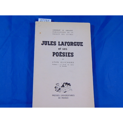 guichard : Jules Laforgues...