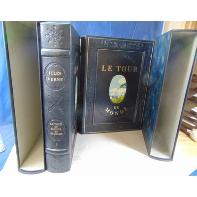 VERNE  : Le tour du Monde. Illustrations de Henri Lemarié...