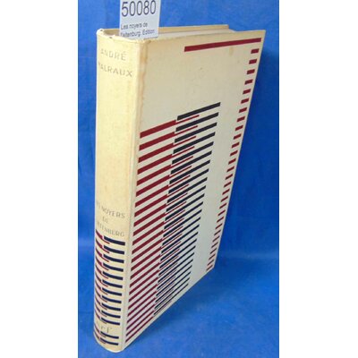 Malraux  : Les noyers de l'altenburg. Edition originale. cartonnage Bonnet Alfa N° 931...