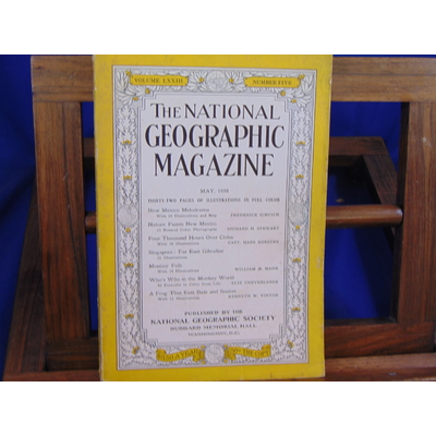collectif  : The National geographic Magazine January 1938 (volume LXXIII N°1)...