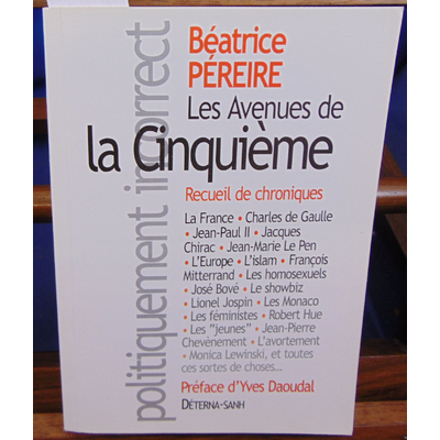 Péreire Béatrice : Les avenues de la Ve...
