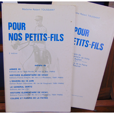 Toussaint  : Pour nos petits-fils...