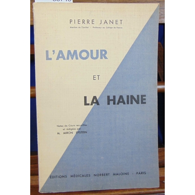 Janet Pierre : L'amour et la haine...