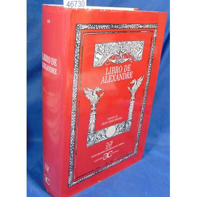 Rigall  : Libro de Alexandre. Par Juan Casas Rigall...