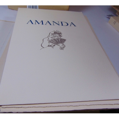 Gandon  : Amanda. illustrations de Dignimont. Exemplaire numéroté...