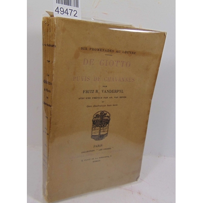 Vanderpyl  : De Giotto à Puvis de Chavannes...