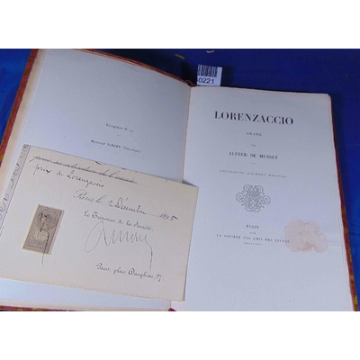 Musset  : Lorenzaccio. aquarelles dAlbert Maignan, 115 ex. numérotés sur  Chine...