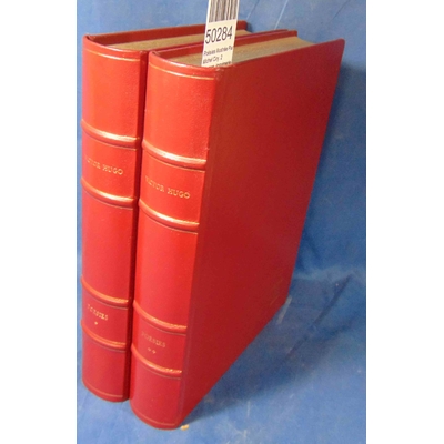 Hugo  : Poésies Illustrée Par Michel Ciry. 2 volumes. imprimerie Nationale...