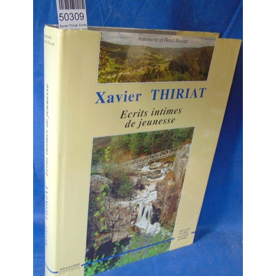 Husser  : Xavier Thiriat. Ecrits intimes de jeunesse...