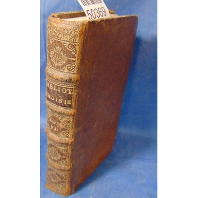 Clerc  : Bibliothèque choisie pour servir de suite à la bibliothèque universelle. T. VI, (1705)...