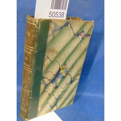 Bertin  : Oeuvres complètes de Bertin. 2eme édition  1829...