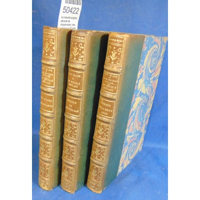 Blacke  : Le meuble anglais ; période de chippendale / des tudors aux Stuarts/Période de la reine Anne. 3 volu