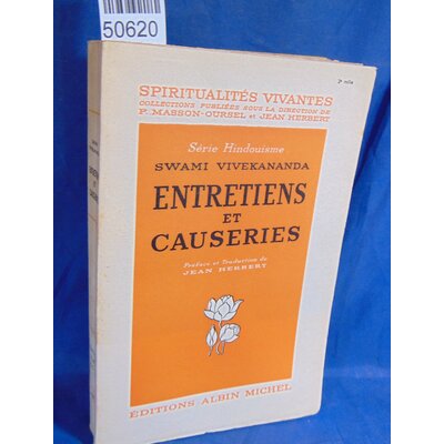 Vivekananda  : Entretiens et causeries Préface et traduction de Jean Herbert
inde - vivekananda Swami...