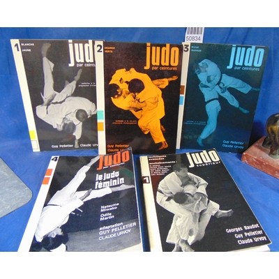 Pelletier  : Judo par ceintures N° 1-2-3-4 et Judo supérieur 1...