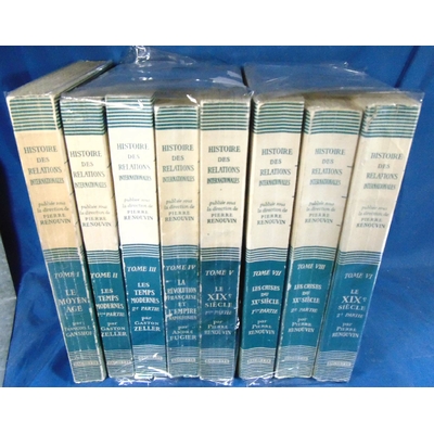 Renouvin  : Histoire des relations internationales. du Moyen-Age au XXè siècle.
RENOUVIN Pierre...