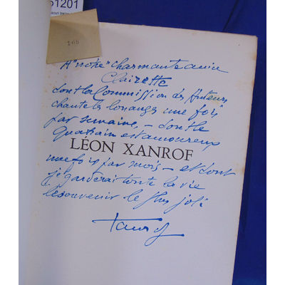 Xanrof  : chacun treize à la douzaine 12...
