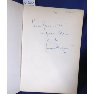 Martin  : J'ai peur. Envoi de Jacques Martin...