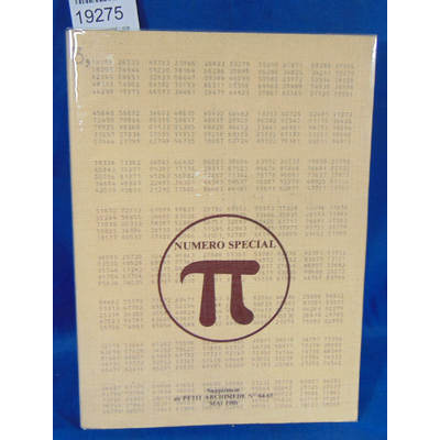 Collectif  : Numero special : pie (supplement au petit archimede n 64-65)...