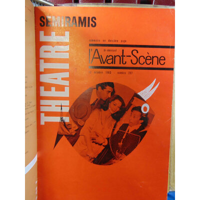 Camoletti Marc : L'Avant-Scène Théâtre N°297 1963 Sémiramis...