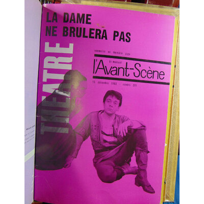 Fry Christopher : L'Avant-Scène Théâtre N°301 1963 La Dame ne brûlera pas...