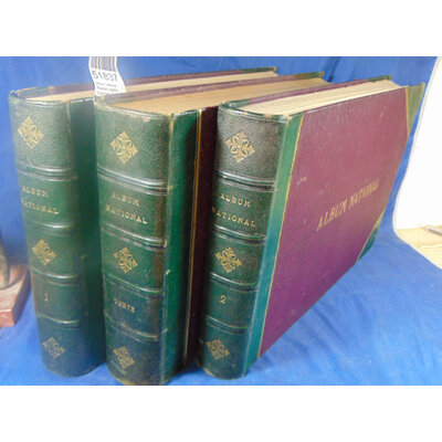: Album national. France, Algérie, Colonies. 3 vol. texte et planches...