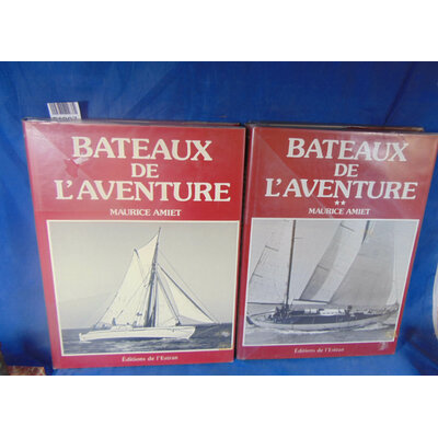 Amiet  : Bateaux de l'aventure. tome 1 et 2...