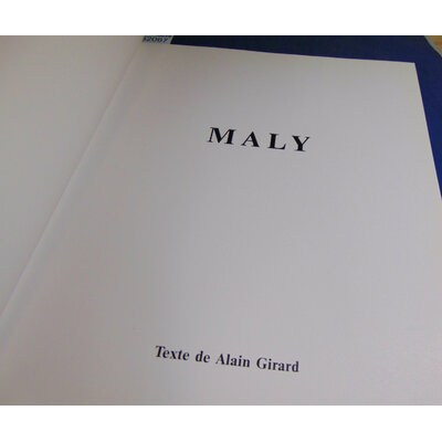 Girard  : Maly. Par Alain Girard...
