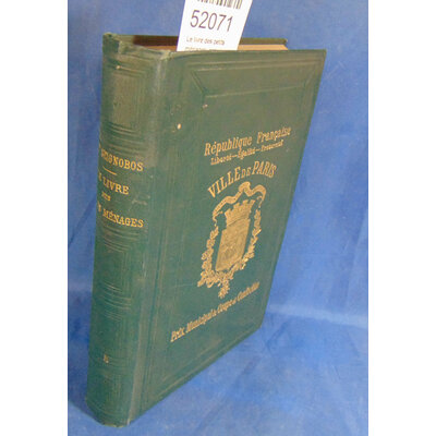 Seignobos  : Le livre des petits ménages. entretiens sur l'économie domestique (1894)...