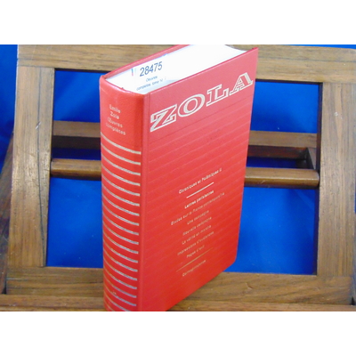 Zola émile : Oeuvres complètes .tome 14...
