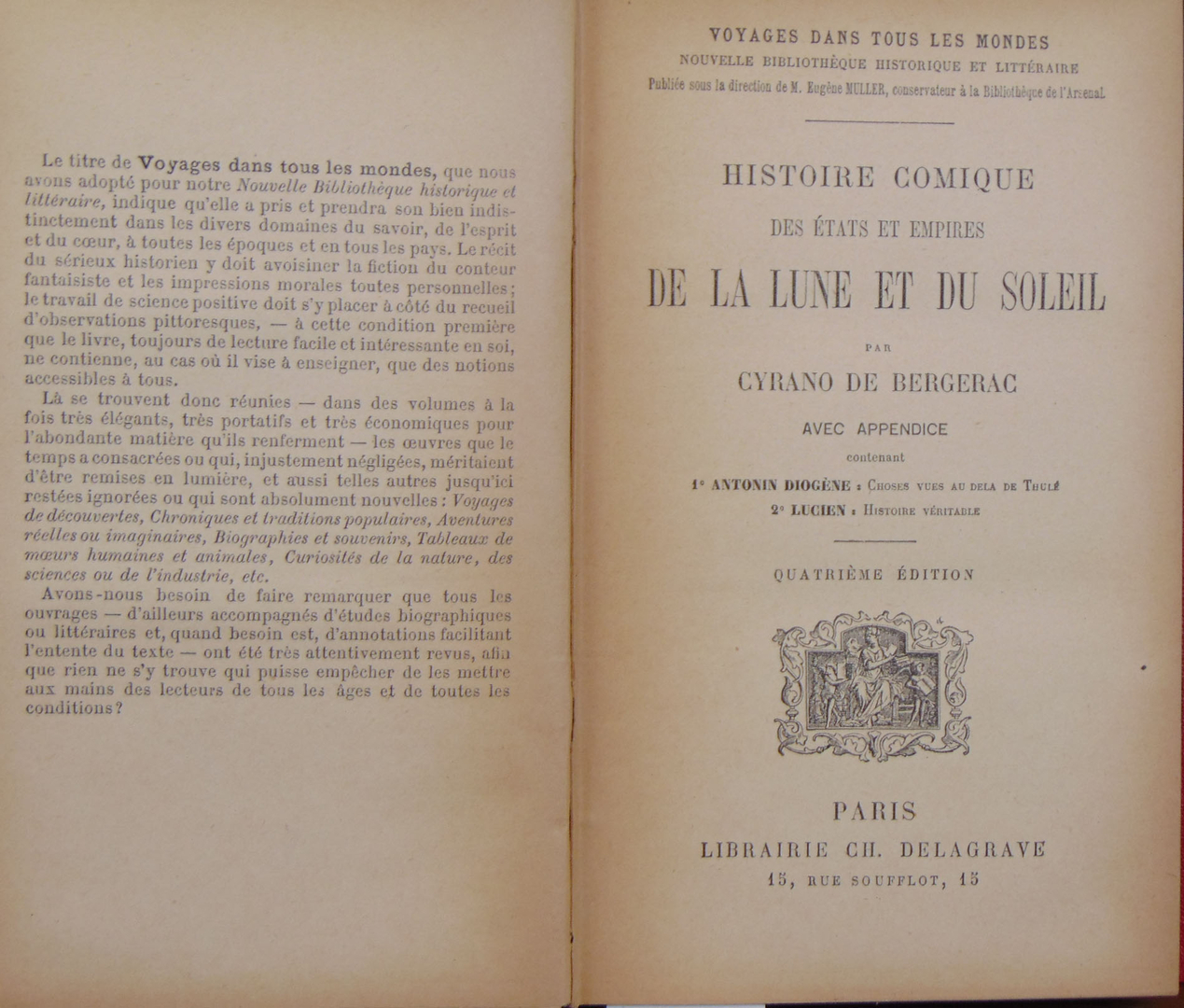 Histoire Comique Des états Et Empires De La Lune