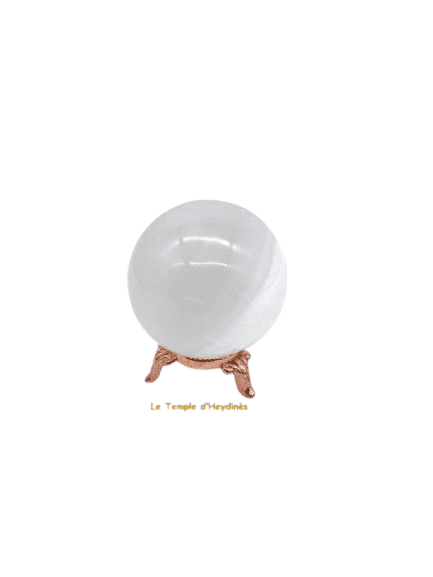 sphere-de-selenite-polie-avec-support-couleur-rose-boutique-esoterique-le-temple-d-heydines