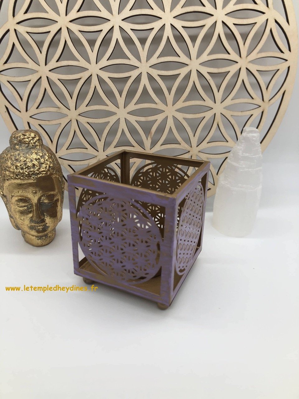 eclairage-d-ambiance-fleur-de-vie-violet-boutique-esoterique-le-temple-d-heydines