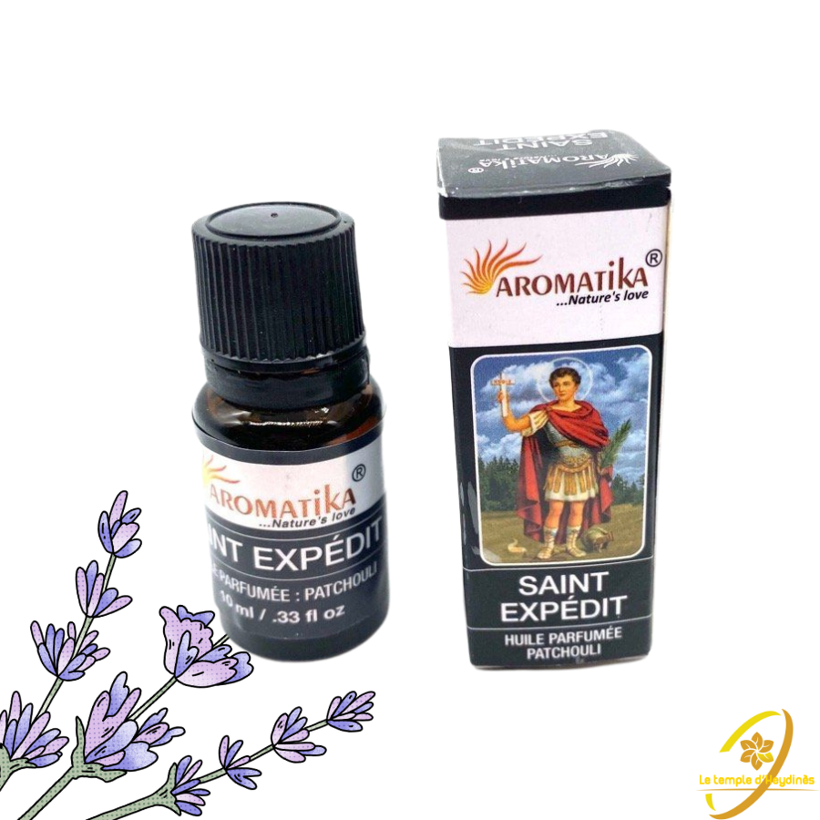 Huile parfumée Aromatika - Saint Expédit - Patchouli