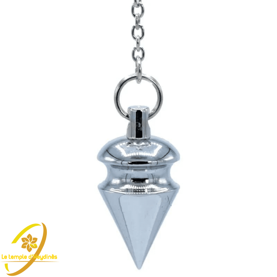 pendule-en-laiton-chrome-argente-boutique-esoterique-le-temple-d-heydines