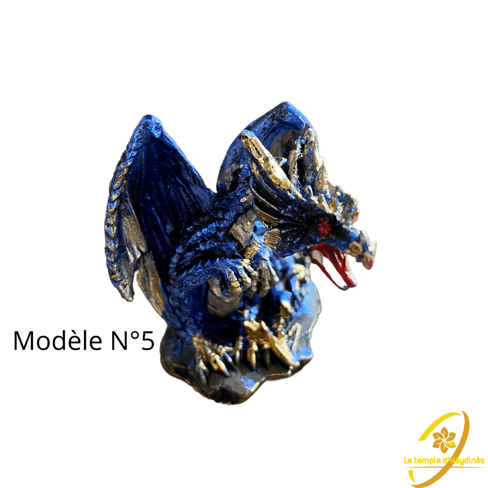 statue-dragon-bleu-et-or-modele-5-boutique-esoterique-le-temple-d-heydines