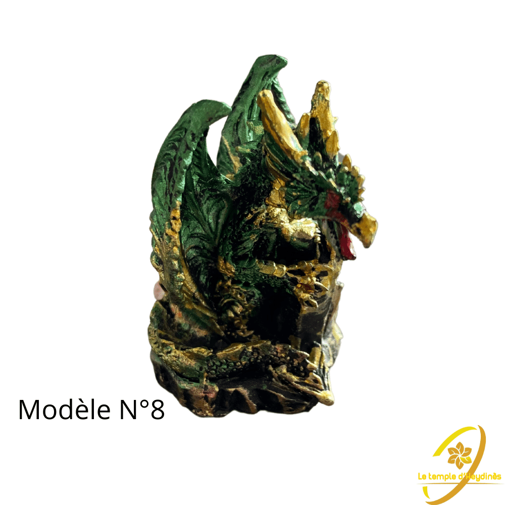 statue-dragon-vert-et-or-modele-8-boutique-esoterique-le-temple-d-heydines