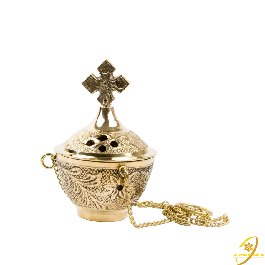 10 tablettes de charbon pour encens 33mm - Golden Temple