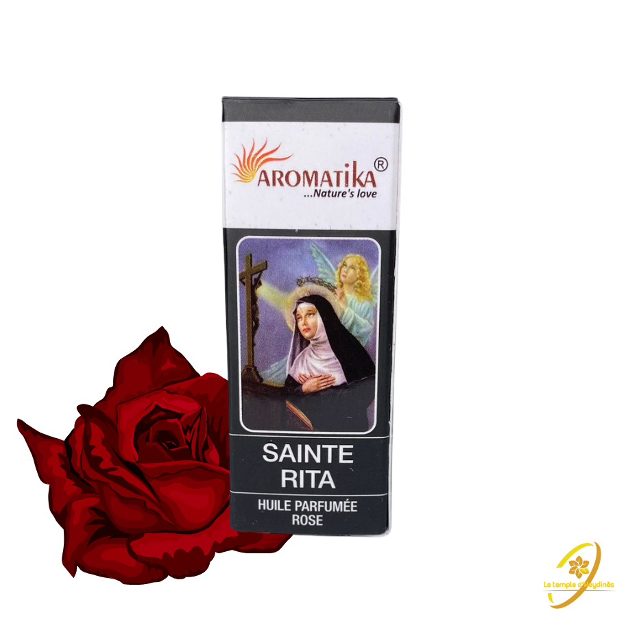 Huile parfumée Sainte Rita - Aromatika - Rose