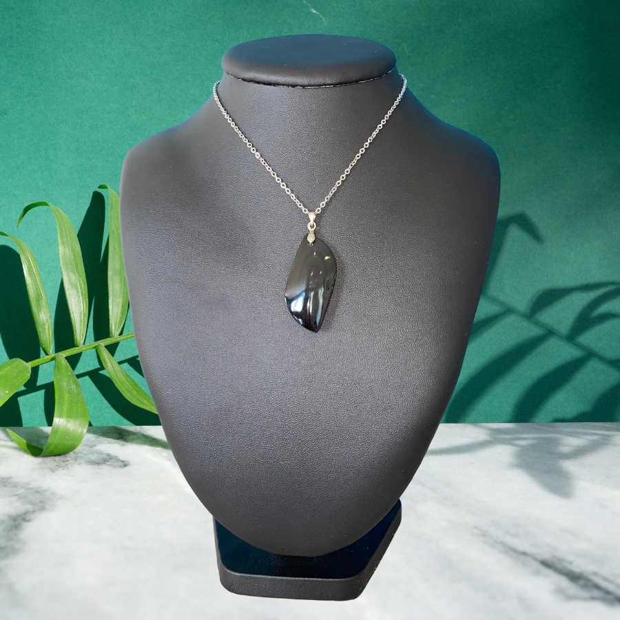 Pendentif en Obsidienne Oeil Céleste