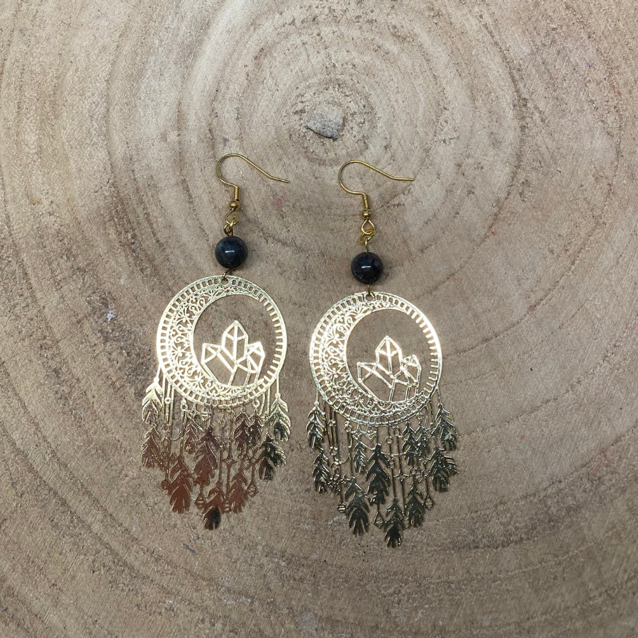 boucles-d-oreilles-attrape-reves-pierre-de-lune-noire-boutique-esoterique-le-temple-d-heydines