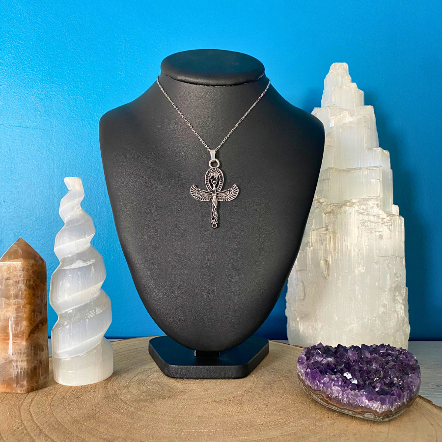 collier-pendentif-amulette-protection-egyptien-argent-boutique-esoterique-le-temple-d-heydines