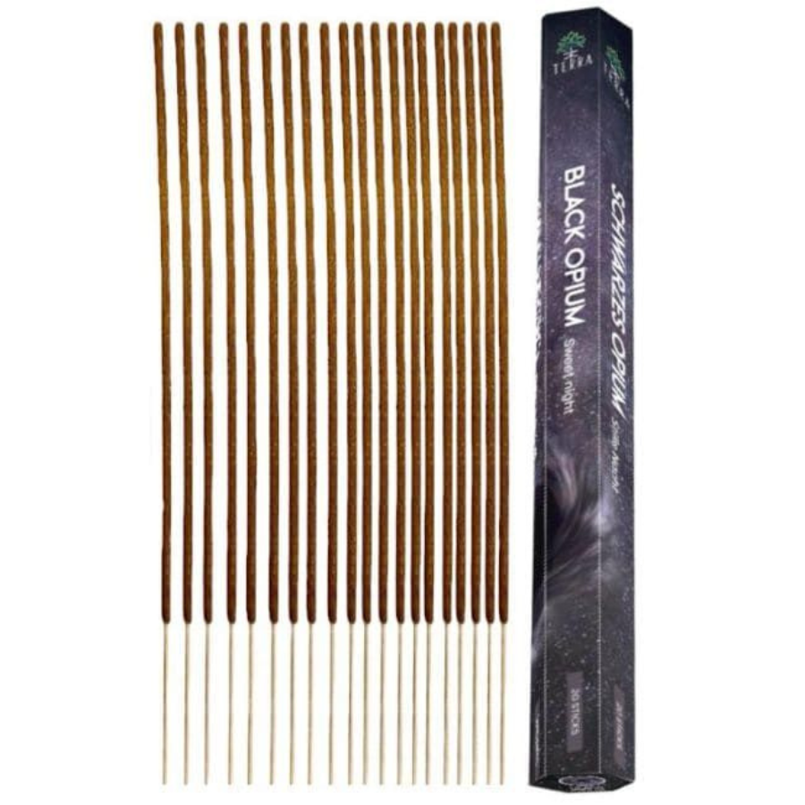 encens-black-opium-en-batons-terra-sans-charbon-fragrances-et-sens-boutique-esoterique-le-temple-d-heydiens