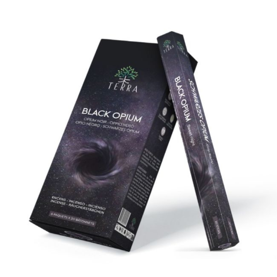 encens-en-batons-black-opium-terra-fragrances-et-sens-sans-charbon-20g-boutique-esoterique-le-temple-d-heydines