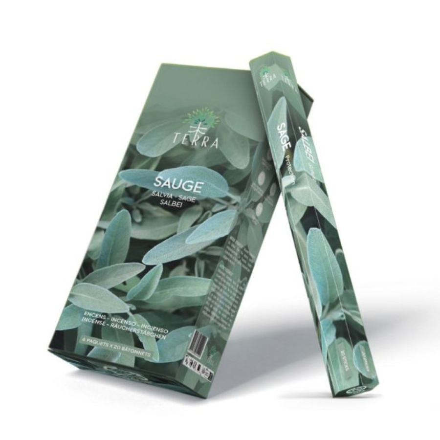 encens-en-batons-sauge-terra-sans-charbon-fragrances-et-sens-30g-boutique-esoterique-le-temple-d-heydines