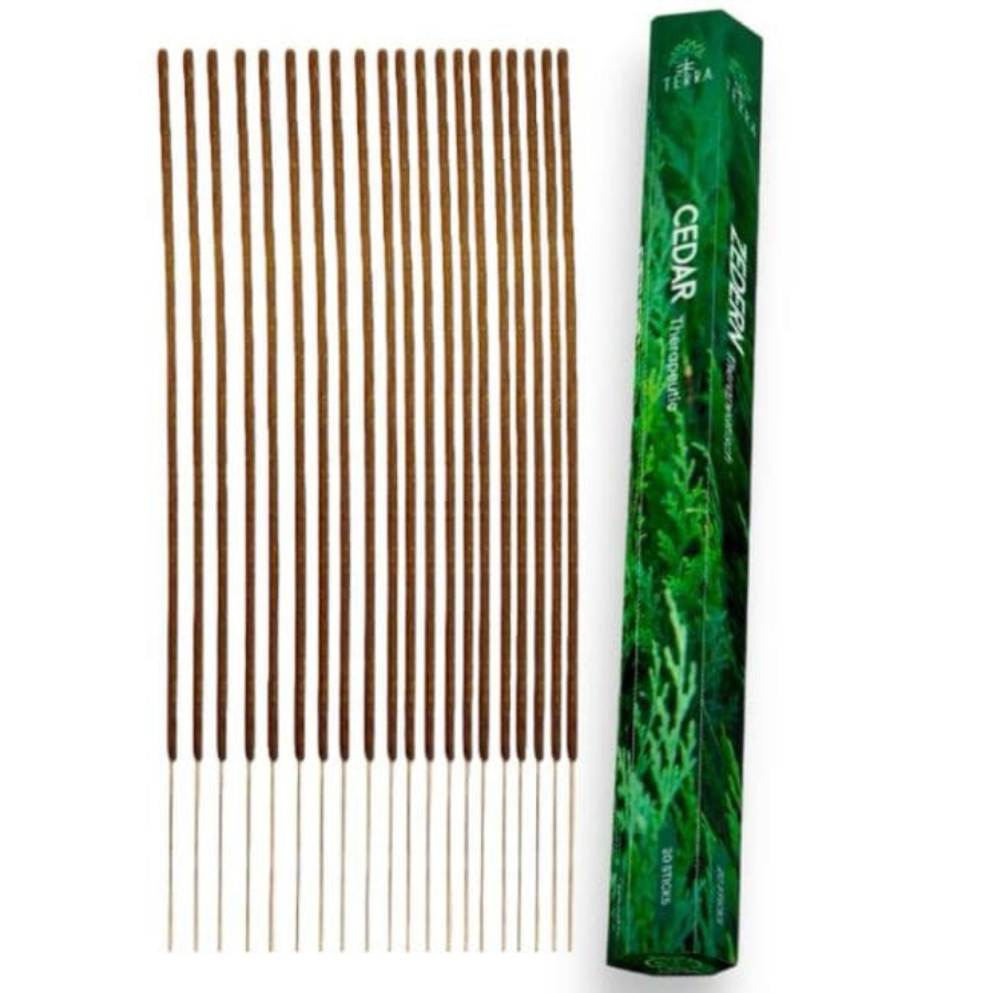 encens-terra-cedre-en-batons-30g-fragrances-et-sens-boutique-esoterique-le-temple-d-heydines