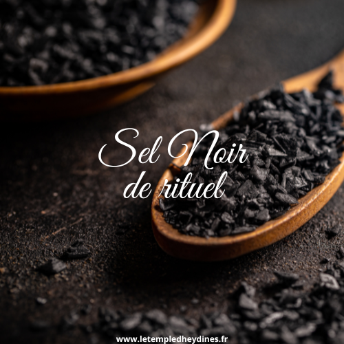 Les propriétés magiques du sel noir de rituel