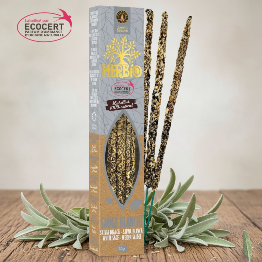 encens-en-batons-herbio-sauge-blanche-fragrances-et-sens-labelise-ecocert-20-grammes-boutique-esoterique-le-temple-d-heydines
