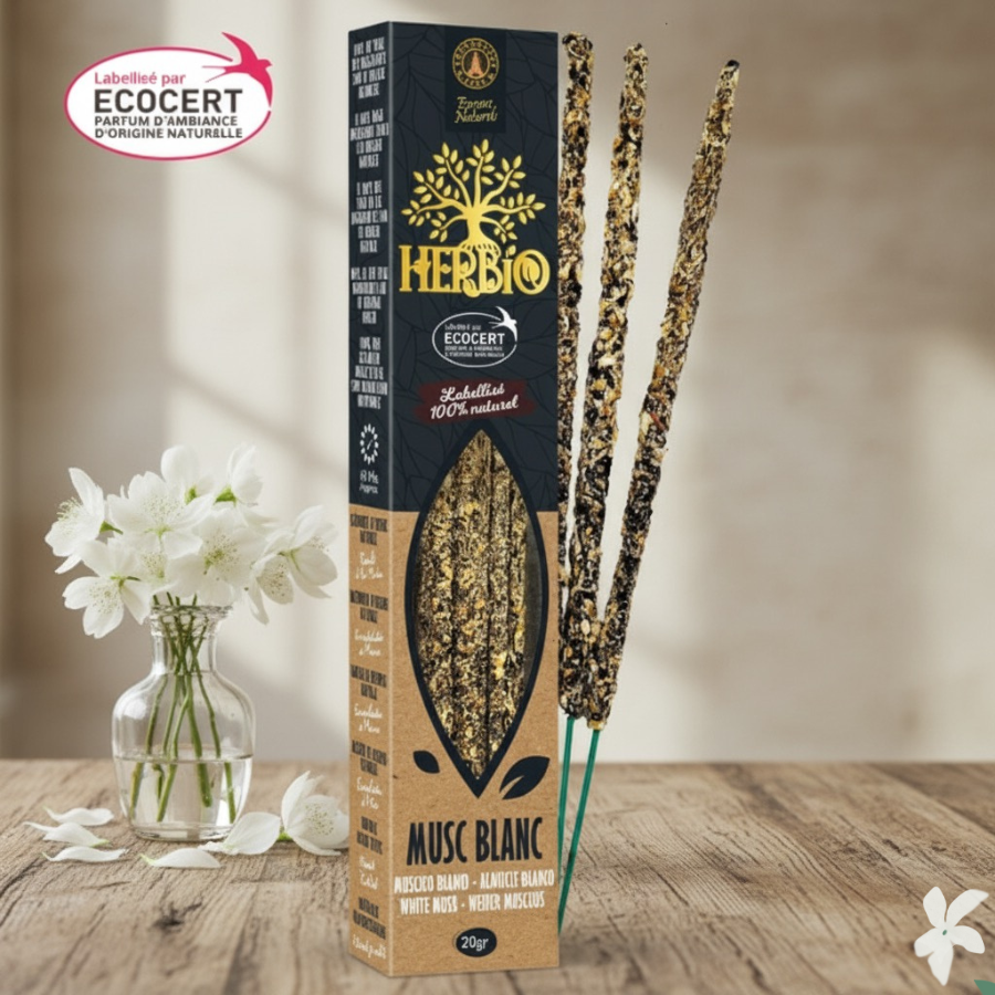 encens-en-batons-herbio-musc-blanc-fragrances-et-sens-labelise-ecocert-20-grammes-boutique-esoterique-le-temple-d-heydines