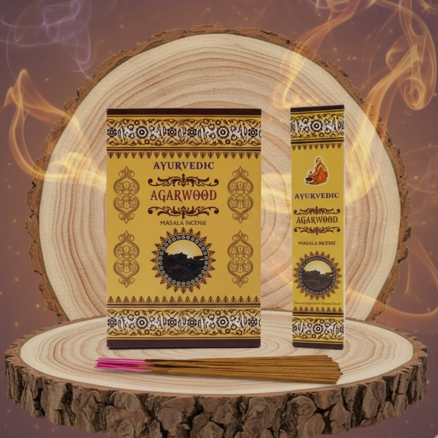 encens-en-batons-bois-d-agar-ayurvedic-15-grammes-boutique-esoterique-en-ligne-le-temple-d-heydines
