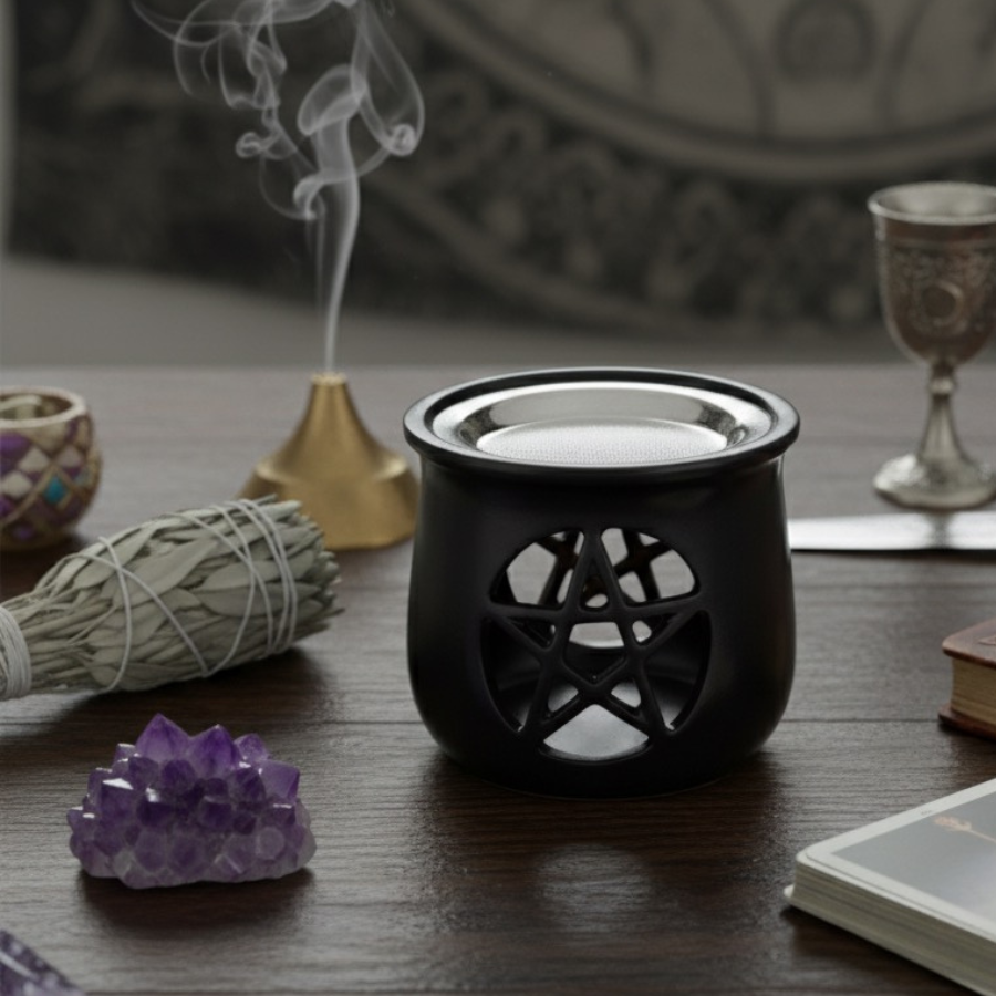 brule-encens-pentacle-noir-en-pierre-a-savon-avec-grille-boutique-esoterique-en-ligne-le-temple-d-heydines
